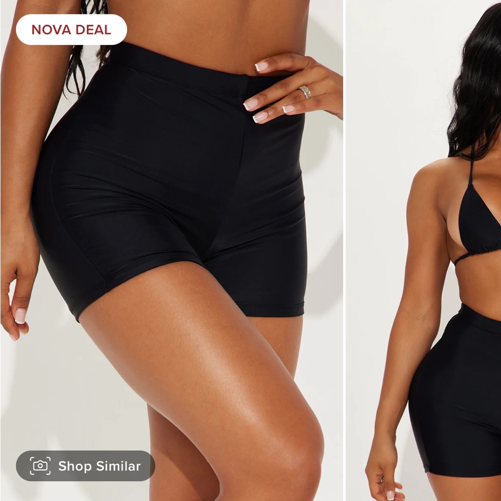 Fashion nova maui biker shirt bikini bottom
